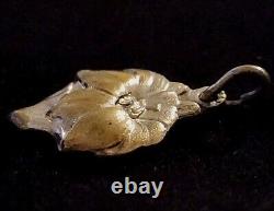 10k Antique Japanese Small Pendant Padua Antonio Medai Love Marriage Happiness