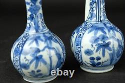 2 fine antique japanese Arita blue and white ewers circa 1700