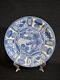 A Fine Japanese 17thC Edo Period Blue and White Dish, Hand Painted