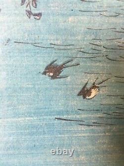 A Fine Japanese Woodblock Print Signed Utagawa Hiroshige (1797-1858) #1