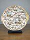 A Finely Detailed Japanese Satsuma Earthenware Dish Signed Taizan Meiji