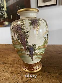 A fine and large Antique Japanese Satsuma Vase