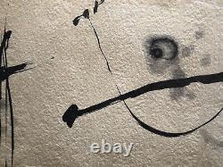 Abstract Calligraphy by Nankoku Hidai, Fine Art, Collectible Japanese Antique