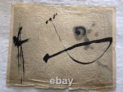 Abstract Calligraphy by Nankoku Hidai, Fine Art, Collectible Japanese Antique