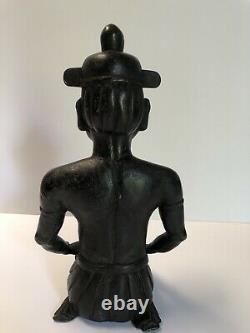 Antique 18th To 19th Century Bronze Metal Sculpture Icon Japanese Chinese Fine