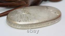 Antique 1900's Japanese 950 Sterling Silver 4 Vintage Trinket Snuff Bonbon Box