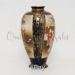 Antique Exceptional Fine Quality Meiji Japanese Satsuma Vase