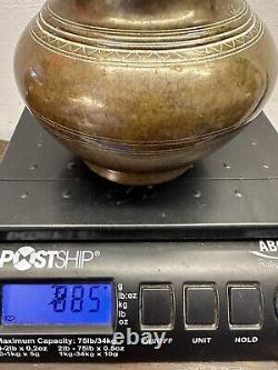 Antique Japanese Bronze Water Bowl Censor Fine Detail And Heavy