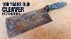 Antique Rusty Cleaver Restoration