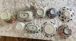 Antique Vintage Imari Lot. 10 Pieces Chinese Japanese Porcelain Fine lot