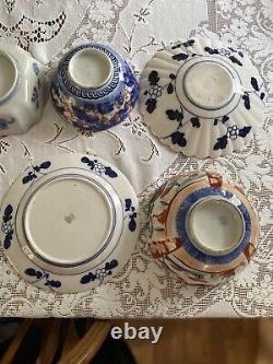 Antique Vintage Imari Lot. 10 Pieces Chinese Japanese Porcelain Fine lot