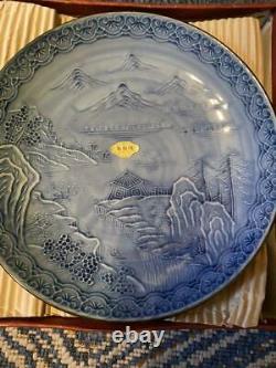 Arita Plate Tableware Japanese Cuisine Mount Fuji Fine Art High-Class Limited