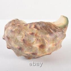 EBISU GOD Seashell Sculpture Shell Carving Antique Fine Art Japanese