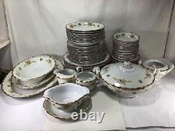 FF64 Vintage Antique Mid Century Set Of 58 Japanese Harmony House Fine China