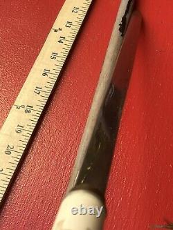 FINE QUALITY ANTIQUE WALKING CANE STICK HAND CARVED Chinese or Japanese