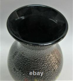 Fine 10.5 JAPANESE OSAKA Art Glass Vase by TOSTI IWATA c. 1950s Murano