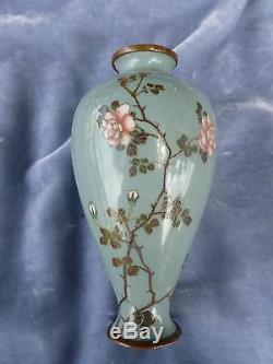 Fine Antique Diminutive Japanese Cloisonne Vase Circa 1900 As Is