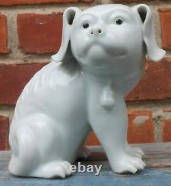 Fine Antique Japanese Hirado Porcelain Dog, Well Modelled 6