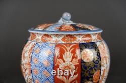 Fine Antique Japanese Imari jar and cover, 19th Century, Koransha