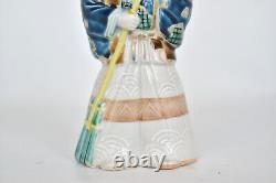 Fine Antique Japanese Meiji Kutani Porcelain Man Figurine