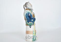 Fine Antique Japanese Meiji Kutani Porcelain Man Figurine