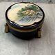 Fine Antique Japanese Satsuma Pottery Covered Box Early 20th century Signed