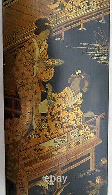 Fine Antique Japanese Style Napoleon III Lacquerware Glove Box, c. 1870