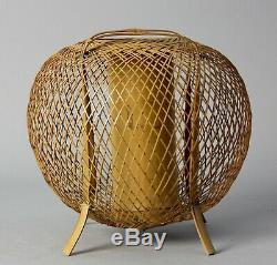 Fine Contemporary Japanese Ikebana Bamboo Basket Q84