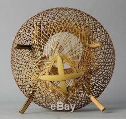 Fine Contemporary Japanese Ikebana Bamboo Basket Q84