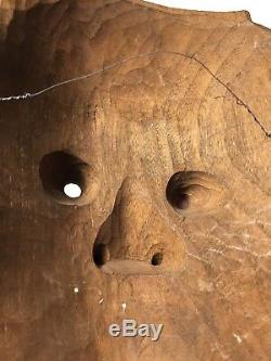 Fine Details, Japanese/Japan Wooden Carved Masks of Obeshimi