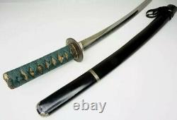 Fine HAMON Temper Lines Antique Japanese Samurai Wakizashi Sword Nihonto Katana