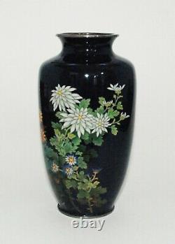Fine Japanese Cloisonne Enamel Vase by the Highly Respected Hayashi Kihyoe