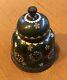 Fine Japanese Cloisonne Inkwell. Meiji Period with Glass Liner. Rare Item