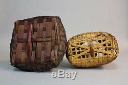 Fine Japanese Ikebana Bamboo Baskets X90