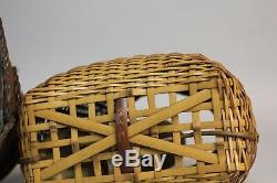 Fine Japanese Ikebana Bamboo Baskets X90