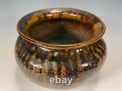 Fine Japanese Japan Kensui Koboshi pottery bowl signed on base ca. 20th century