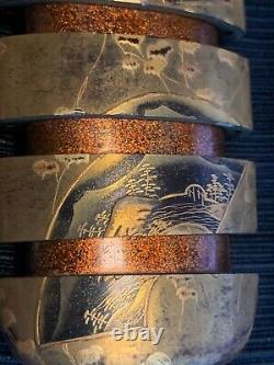 Fine Japanese Lacquered Inro by Yutokusai