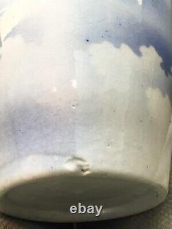 Fine Japanese Meiji Studio Porcelain Vase With Dragon & Clouds