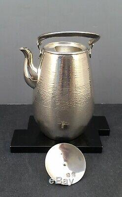 Fine Japanese Taisho Sterling Silver. 950 Teapot