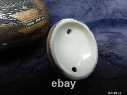 Fine Quality Antique Japanese Satsuma Pottery Signed Tripod Censer Koro Foo Dog