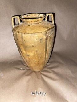 Fine Rare Antique Japanese Decorative Cast Iron Vase Ikebana