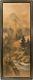 Fine Vintage Chinese / Japanese Scroll Painting Mountain Landscape Signed & Fine