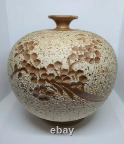 Fine Vintage Japanese Cherry Blossom Flower Vase