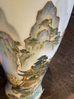 Fine Vintage PAIR Japanese Silver Wire Cloisonné Enamel Vases -7 1/4