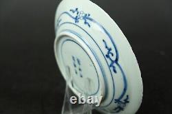 Fine antique small japanese blue and white arita plate 18th century