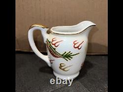 Fine china, Japanese hand painted Dragonware Sunraychina Kutani Japan 231 set