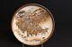 Fine perfect Japanese Satsuma Plate Meiji 19th C many people procession