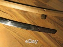 Fine shirasaya Antique Samurai Shinto Sword Japanese Koshirae kabuto Japan