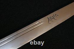 Interwar WWII Imperial Japanese Ceremonial Religious Dagger Tanto Fine Temper