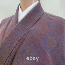 JAPANESE KIMONO FINE PATTERN VINTAGE ANTIQUE 160cm 5'3 227